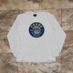 Creek Angler’s Device Fisherman LS Tee - Japanese Brand Size Large